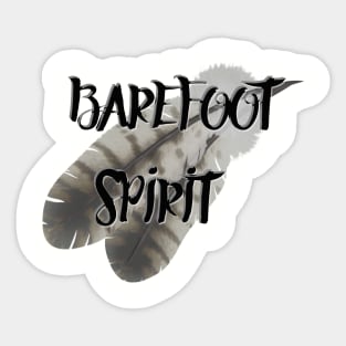 Barefoot Spirit Sticker